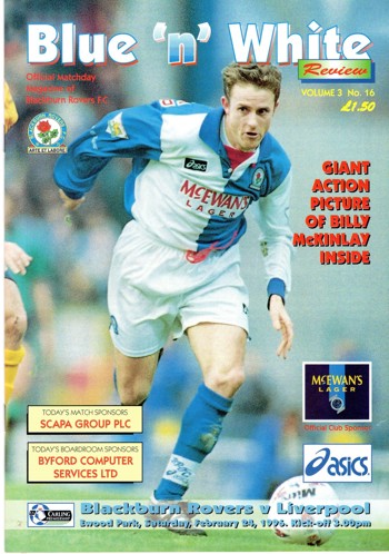 Match programme